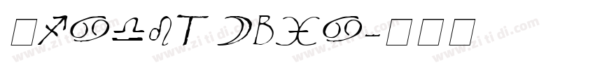 Widget Bold字体转换